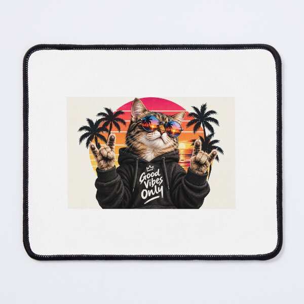 Item preview, Good vibes cat designed and sold by XavuniverS.