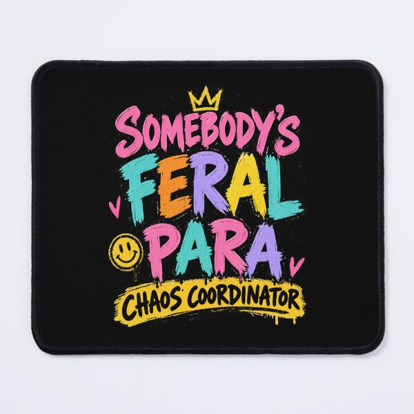 Item preview, Somebody’s Feral Para Paraprofessional Funny Raccoon Meme designed and sold by DarkRelicStudio.
