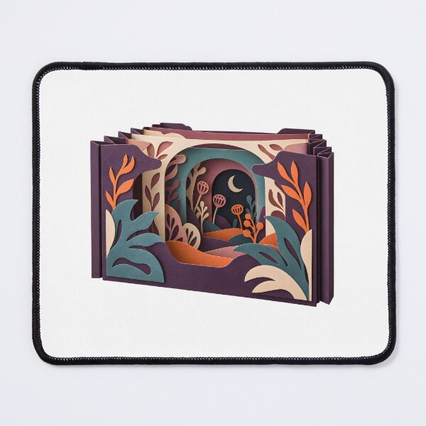 Item preview, Layered Paper Tunnel Book Craft designed and sold by Philippa Shop.