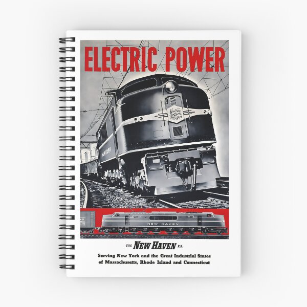 Item preview, New Haven Railroad designed and sold by Rockett Graphics.