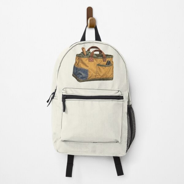 Item preview, Visible Mending Canvas Tool Bag Patchwork designed and sold by MythicCotton.