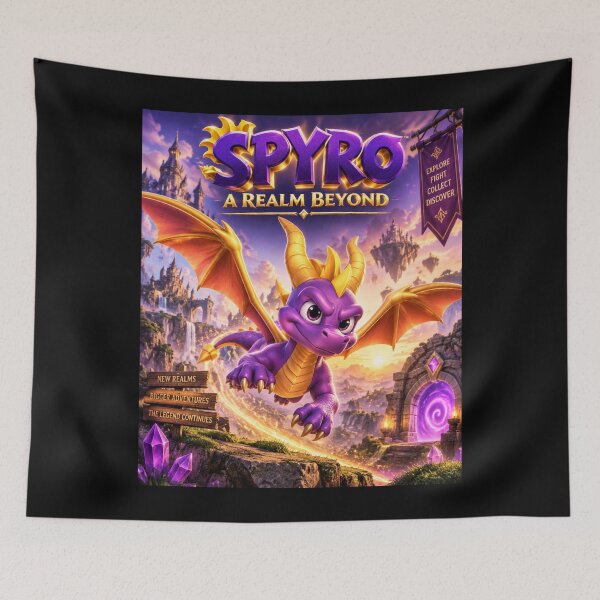 Item preview, Spyro the dragon designed and sold by SweetMascot.