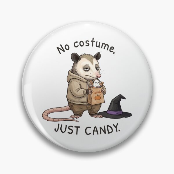 Item preview, No Costume. Just Candy. designed and sold by ChernotytskaArt.