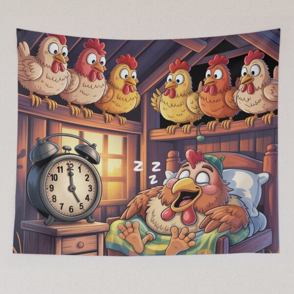 Item preview, Nightlife in the henhouse. designed and sold by elegantpaterns.