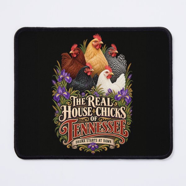 Item preview, The Real House Chicks of Tennessee, Funny Backyard Chicken Design designed and sold by AwakenedSoul.