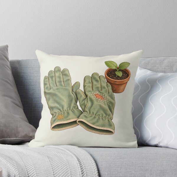 Item preview, Visible Mending Garden Gloves Patchwork designed and sold by MythicCotton.