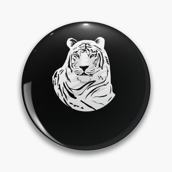 Item preview, White Tiger Circle  designed and sold by Sharizuritas.
