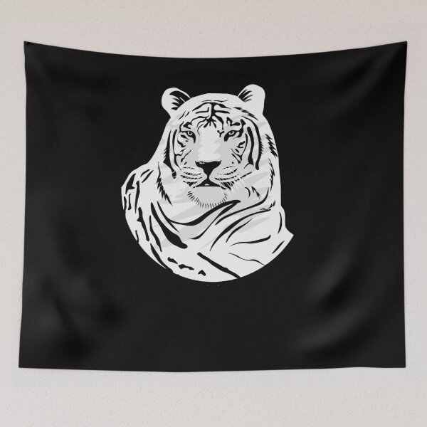 Item preview, White Tiger Circle  designed and sold by Sharizuritas.