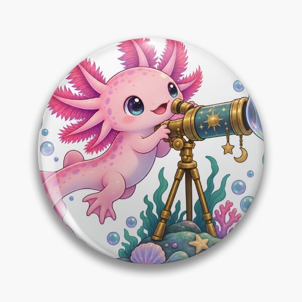 Item preview, Axolotl Bubble Astronomer designed and sold by EpicwaveDesigns.
