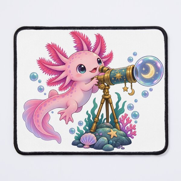 Item preview, Axolotl Bubble Astronomer designed and sold by EpicwaveDesigns.