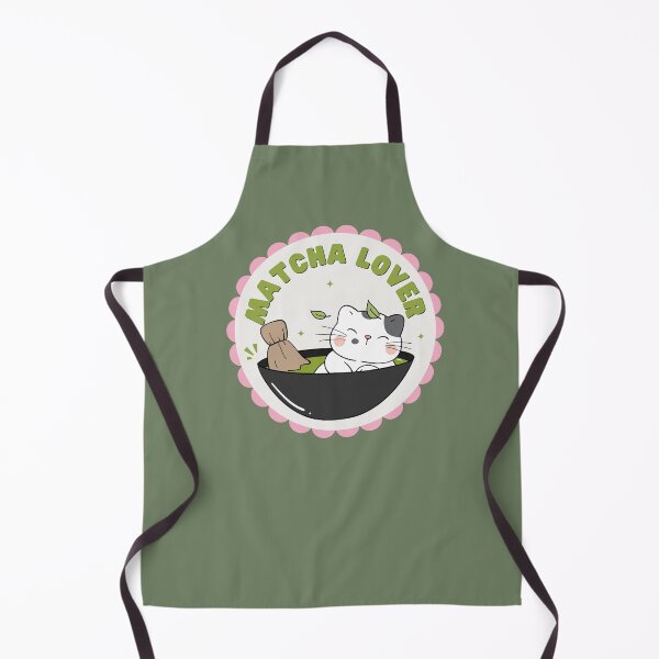 Item preview, matcha lover - badge designed and sold by PeachyLitchi.