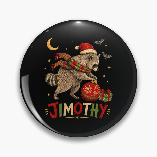 Item preview, Jimothy Christmas Funny Santa Raccoon Seattle Trash Panda designed and sold by Anime-Nomad.