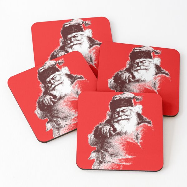 Item preview, Christmas Santa cash Wishes Black designed and sold by Goldy_Stuff.