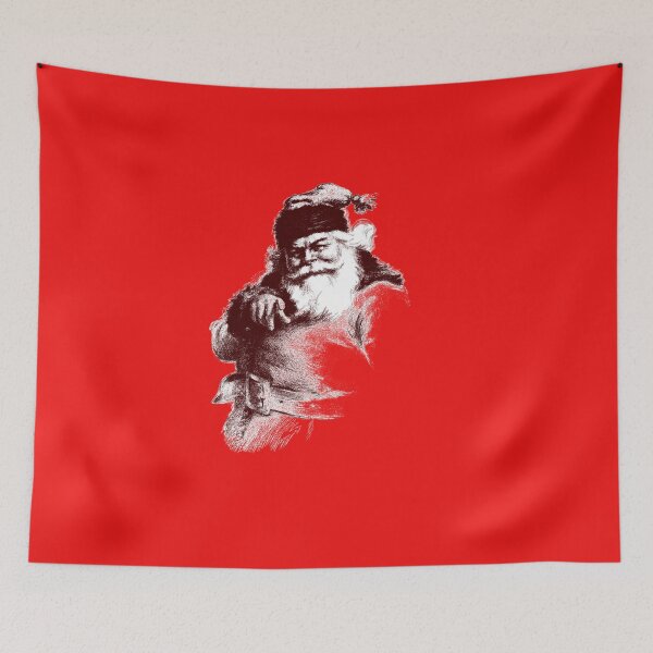Item preview, Christmas Santa cash Wishes Black designed and sold by Goldy_Stuff.