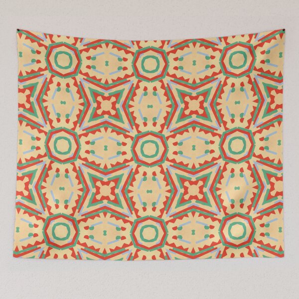 Item preview, Shapes Art Deco Pattern Design  designed and sold by Jenny Meehan Art Prints and Patterns  .