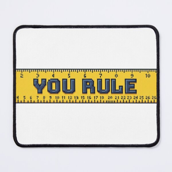 Item preview, Yellow Ruler Pixel Art designed and sold by Zyra_urs1.