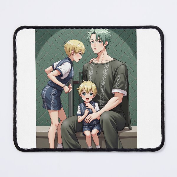 Item preview, Anime Family Portrait Father and Children designed and sold by profustock.