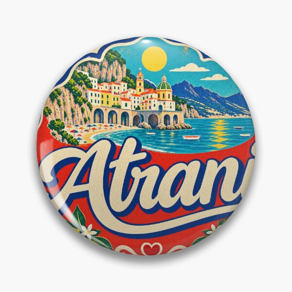 Item preview, Atrani Italy Travel Souvenir Painted Italian Sign designed and sold by VisualArtsOasis.