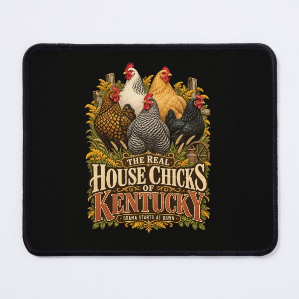 Item preview, The Real House Chicks of Kentucky, Funny Backyard Chicken Design designed and sold by AwakenedSoul.