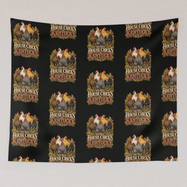 Item preview, The Real House Chicks of Kentucky, Funny Backyard Chicken Design designed and sold by AwakenedSoul.
