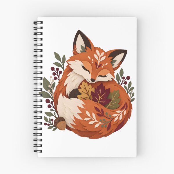 Item preview, Autumn Fox Leaf Collector designed and sold by EpicwaveDesigns.