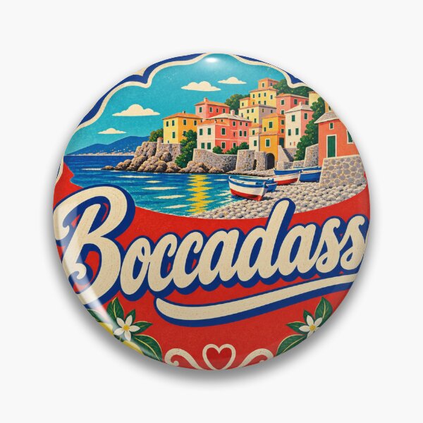 Item preview, Boccadasse Italy Travel Souvenir Painted Italian Sign designed and sold by VisualArtsOasis.