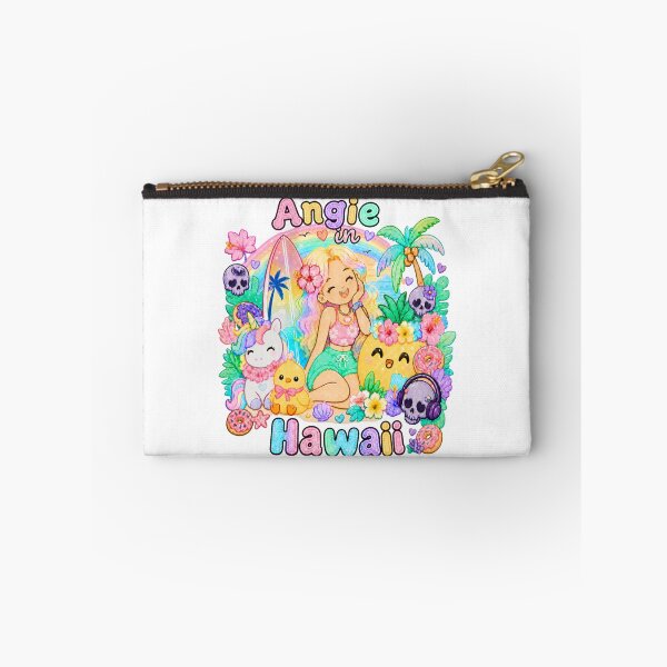 Item preview, Angie Name Hawaii Beach Vacation Creepy Cute Aesthetic designed and sold by TheChalkyFox.