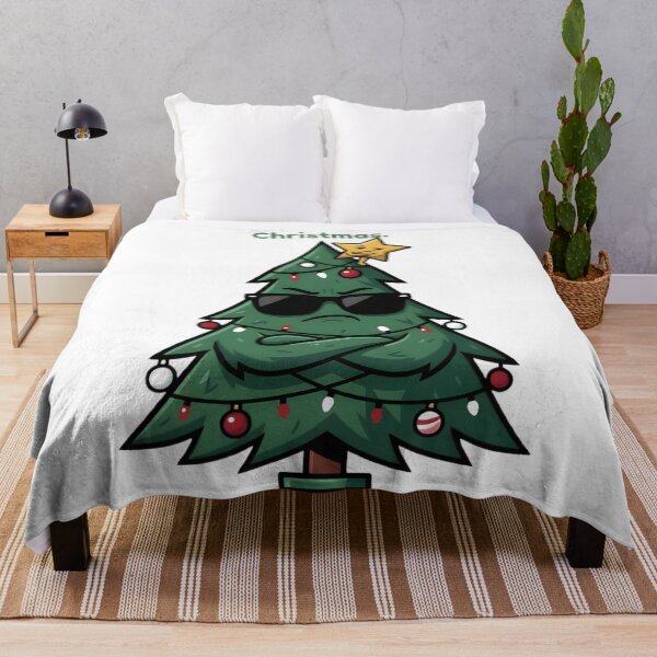 Item preview, Please Dont Make Me Be Social This Christmas Grumpy Tree designed and sold by SmartPuns.