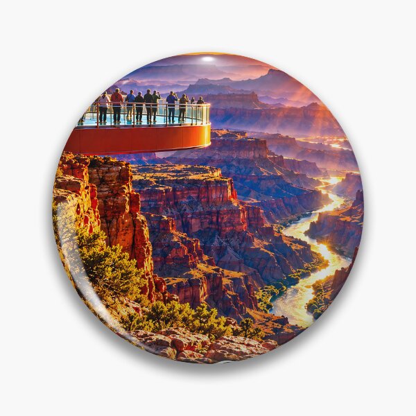 Item preview, GRAND CANYON SKYWALK - Sunrise Over The Canyon designed and sold by DBM Photo Art 1.