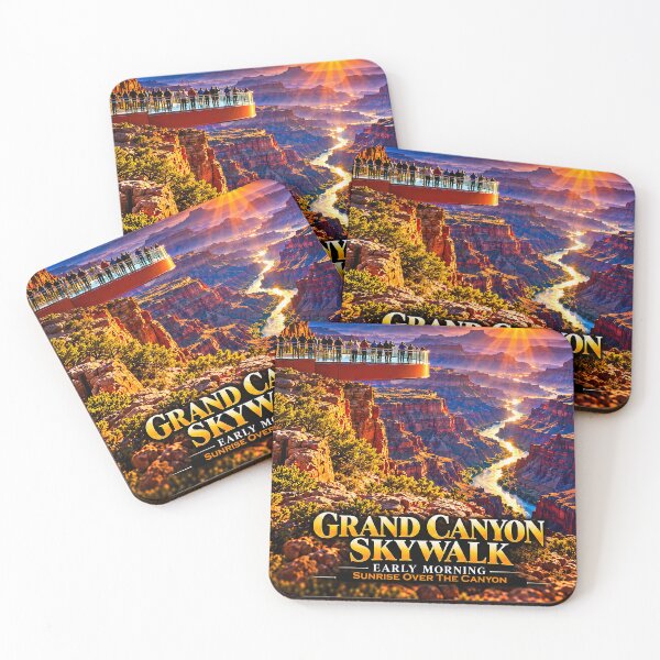 Item preview, GRAND CANYON SKYWALK - Sunrise Over The Canyon designed and sold by DBM Photo Art 1.