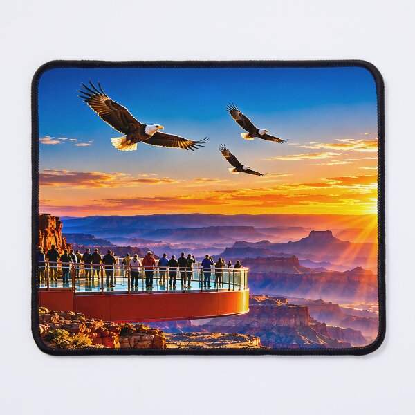 Item preview, GRAND CANYON SKYWALK - Sunrise Over The Canyon designed and sold by DBM Photo Art 1.