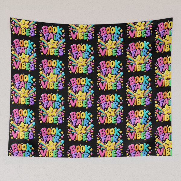 Item preview, Book Fair Vibes Colorful Design designed and sold by DarkRelicStudio.