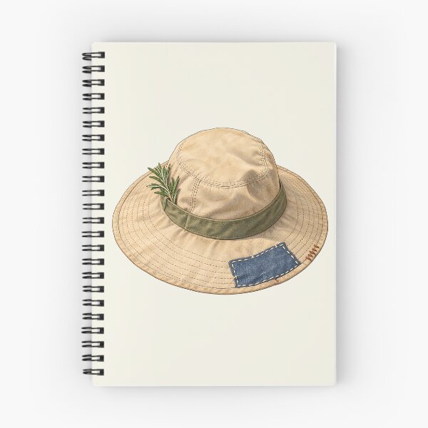 Item preview, Visible Mending Canvas Sun Hat Patchwork designed and sold by MythicCotton.