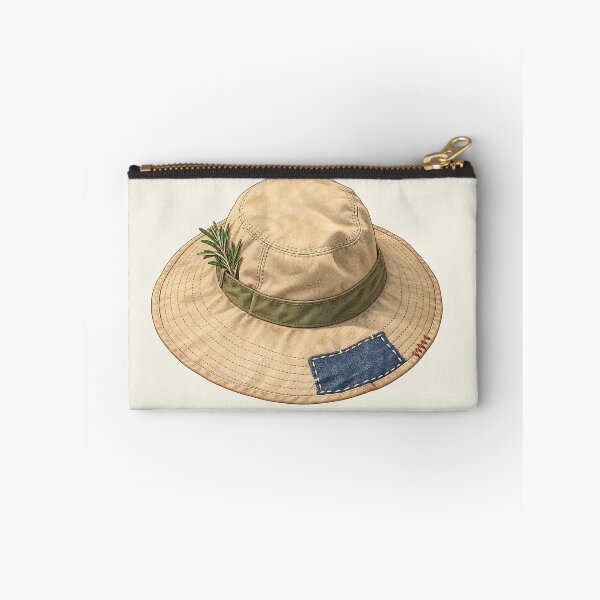 Item preview, Visible Mending Canvas Sun Hat Patchwork designed and sold by MythicCotton.