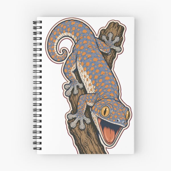 Item preview, Tokay Gecko Sticker | Angry Barking Tokay Reptile Lover Die Cut designed and sold by StickyGuys.
