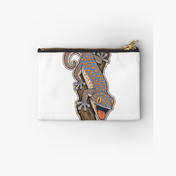 Item preview, Tokay Gecko Sticker | Angry Barking Tokay Reptile Lover Die Cut designed and sold by StickyGuys.
