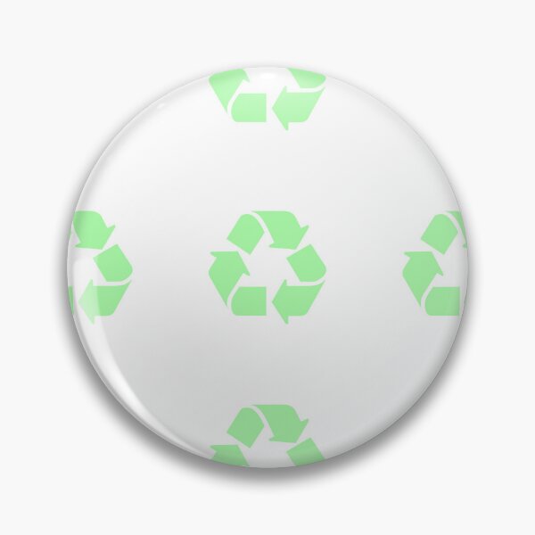 Item preview, Recycling Symbol Pastel Green Sticker Pack/Sheet- Small Size designed and sold by SlimyFish.