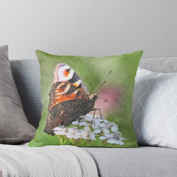 Item preview, Portraying Peacock Butterfly - evalaaksart - A piece of Finland designed and sold by evalaaksart.