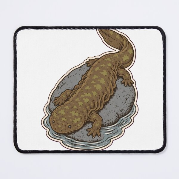 Item preview, Hellbender Salamander Sticker | Giant Wrinkly Salamander Herpetology Die Cut designed and sold by StickyGuys.