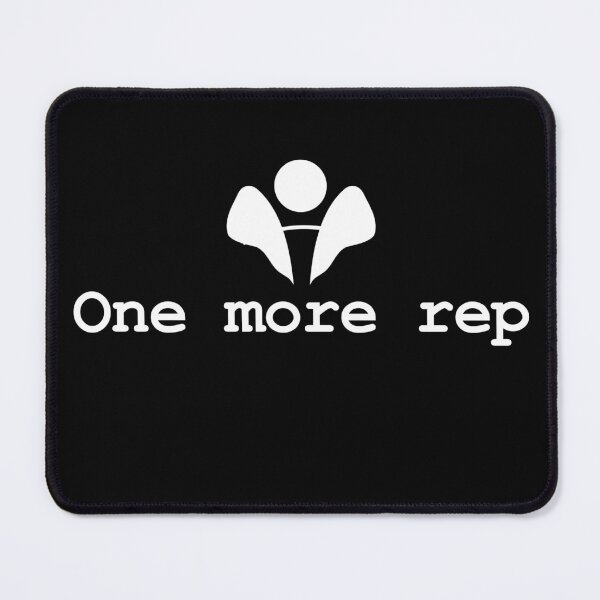 Item preview, One More Rep - Funny Gym Motivation Quote designed and sold by hossamsoud.