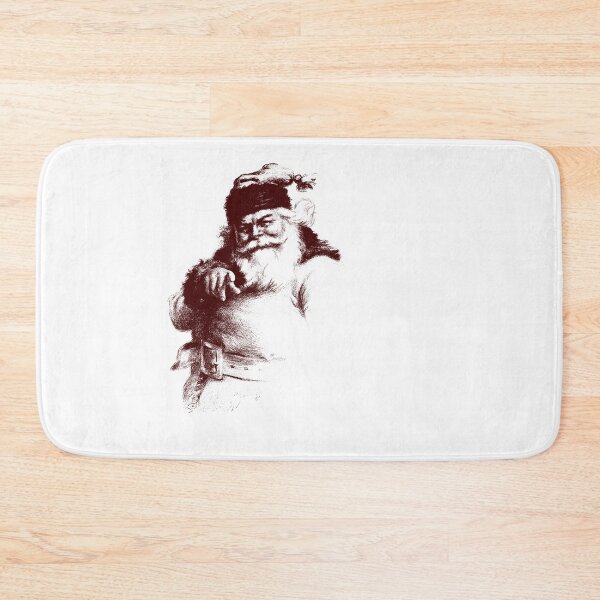 Item preview, Christmas Santa cash Wishes Black and white  designed and sold by Goldy_Stuff.
