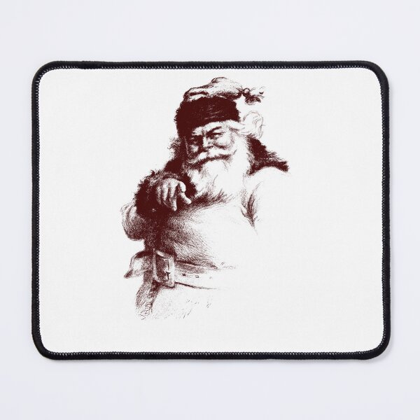 Item preview, Christmas Santa cash Wishes Black and white designed and sold by Goldy_Stuff.