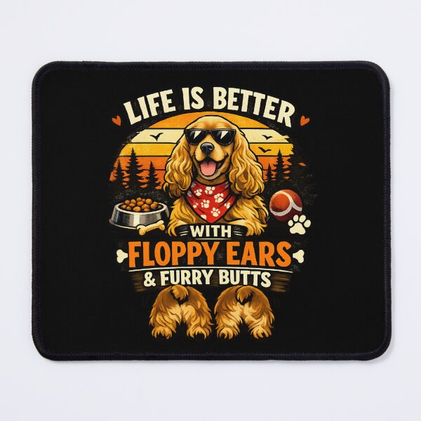 Item preview, Life Is Better With Floppy Ears - Golden Retriever designed and sold by SidTastic .