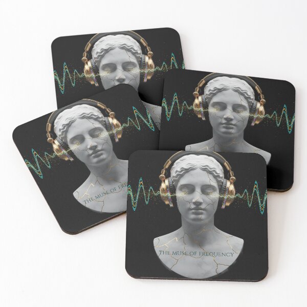 Item preview, The Muse of Frequency Euphony - Cyber Antiquity DJ Art designed and sold by codex antique.
