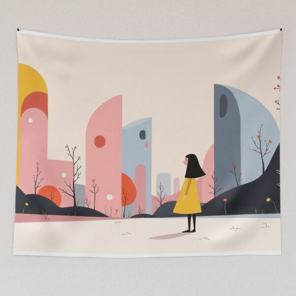 Item preview, Abstract City designed and sold by Mary Spencer.