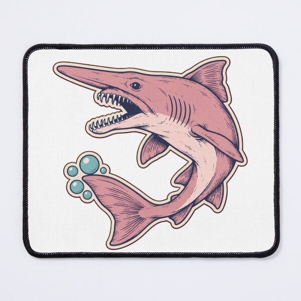 Item preview, Goblin Shark Sticker | Deep Sea Creature Weird Shark Marine Biology Die Cut designed and sold by StickyGuys.