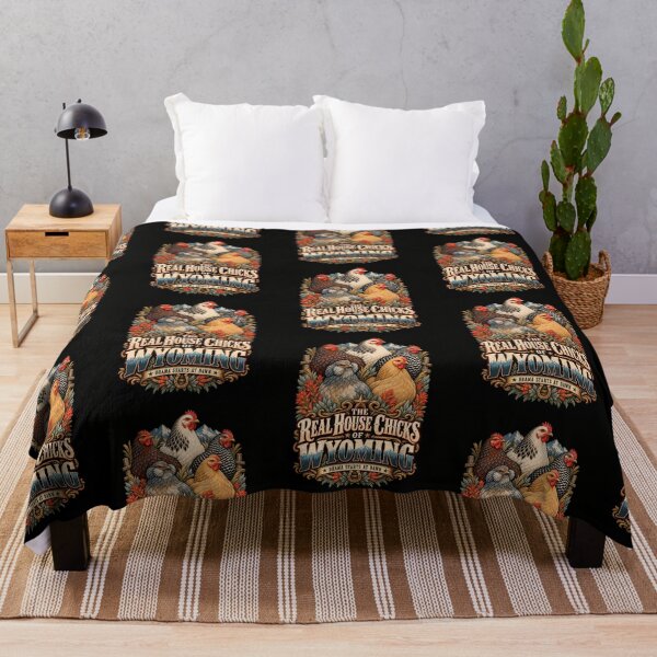 Item preview,  The Real House Chicks of Wyoming, Funny Backyard Chicken Design designed and sold by AwakenedSoul.