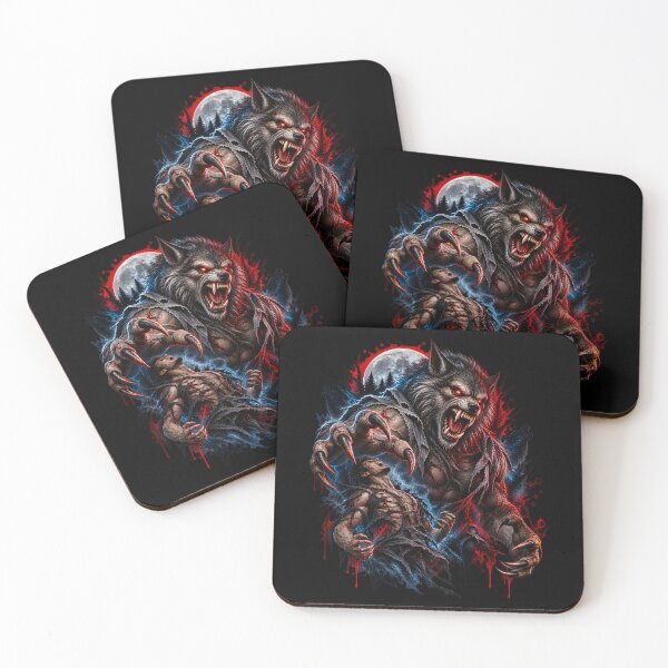 Item preview, Werewolf Attack – Blood Moon Horror designed and sold by Redshop04.