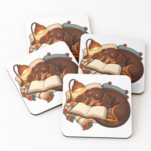Item preview, Dachshund Book Nook designed and sold by EpicwaveDesigns.