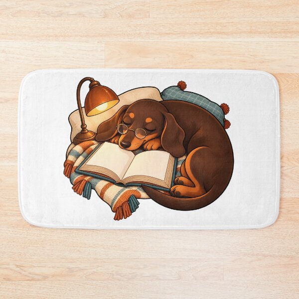 Item preview, Dachshund Book Nook designed and sold by EpicwaveDesigns.